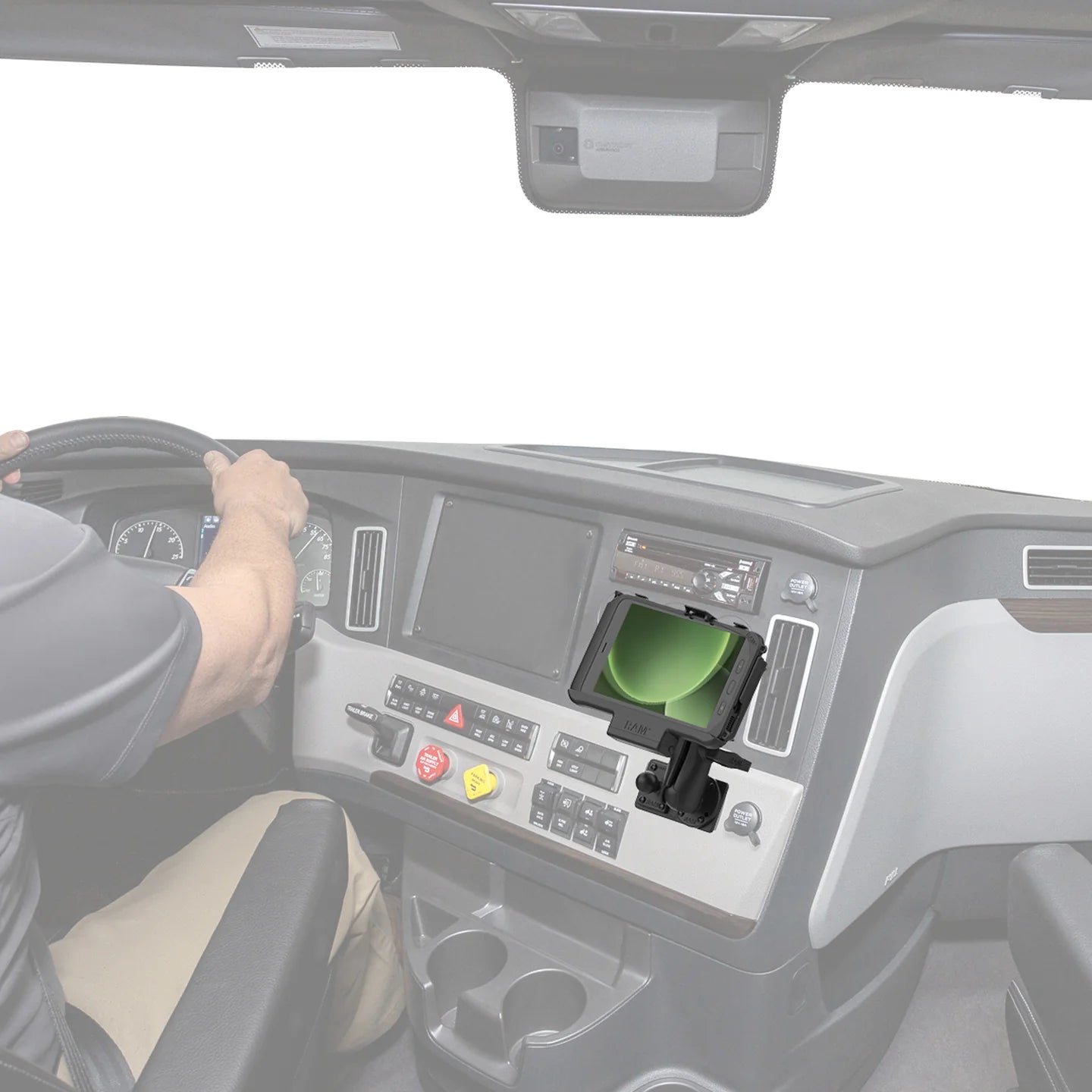 RAM® Dashboard Mounting Plate for '18-26 Freightliner Cascadia - RAP-467U