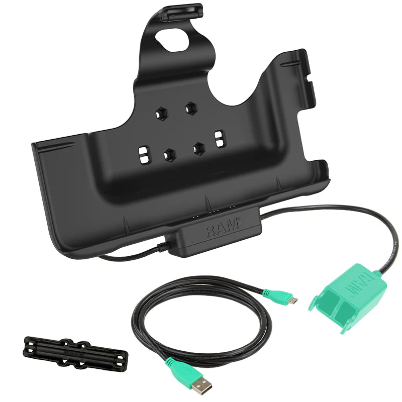 RAM® Power & Dual USB Data Dock for Tab Active4 Pro & Tab Active Pro - RAM-HOL-SAM52PD2U