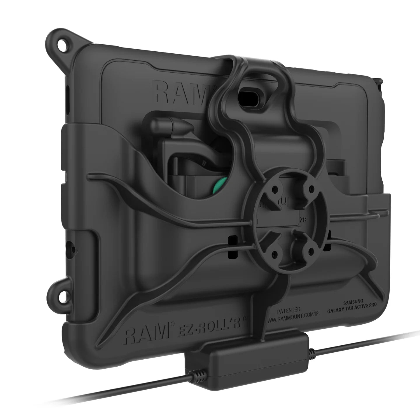 RAM® Power & Dual USB Data Dock for Tab Active4 Pro & Tab Active Pro - RAM-HOL-SAM52PD2U
