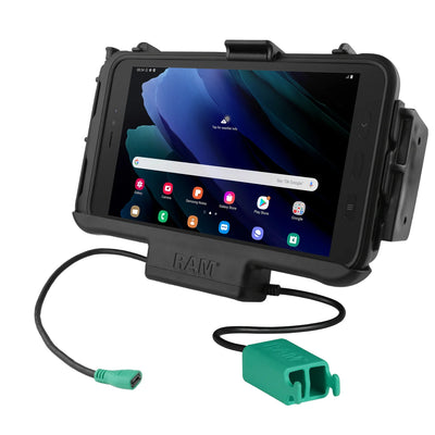 RAM® EZ Roll'r™ Modular Dual USB Dock for Samsung Tab Active5 & 3 - RAM-HOL-SAM60PD2NU