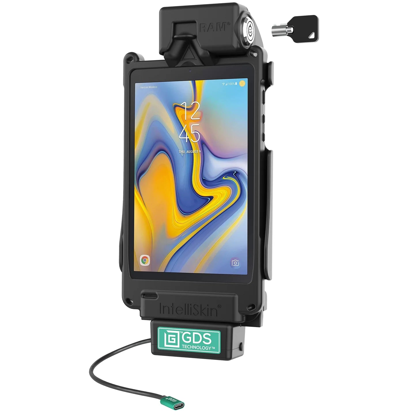 Locking GDS® Tough-Dock™ for Samsung Tab A 8.0 (2018) SM-T387 - RAM-GDS-DOCKL-SAM63CPU