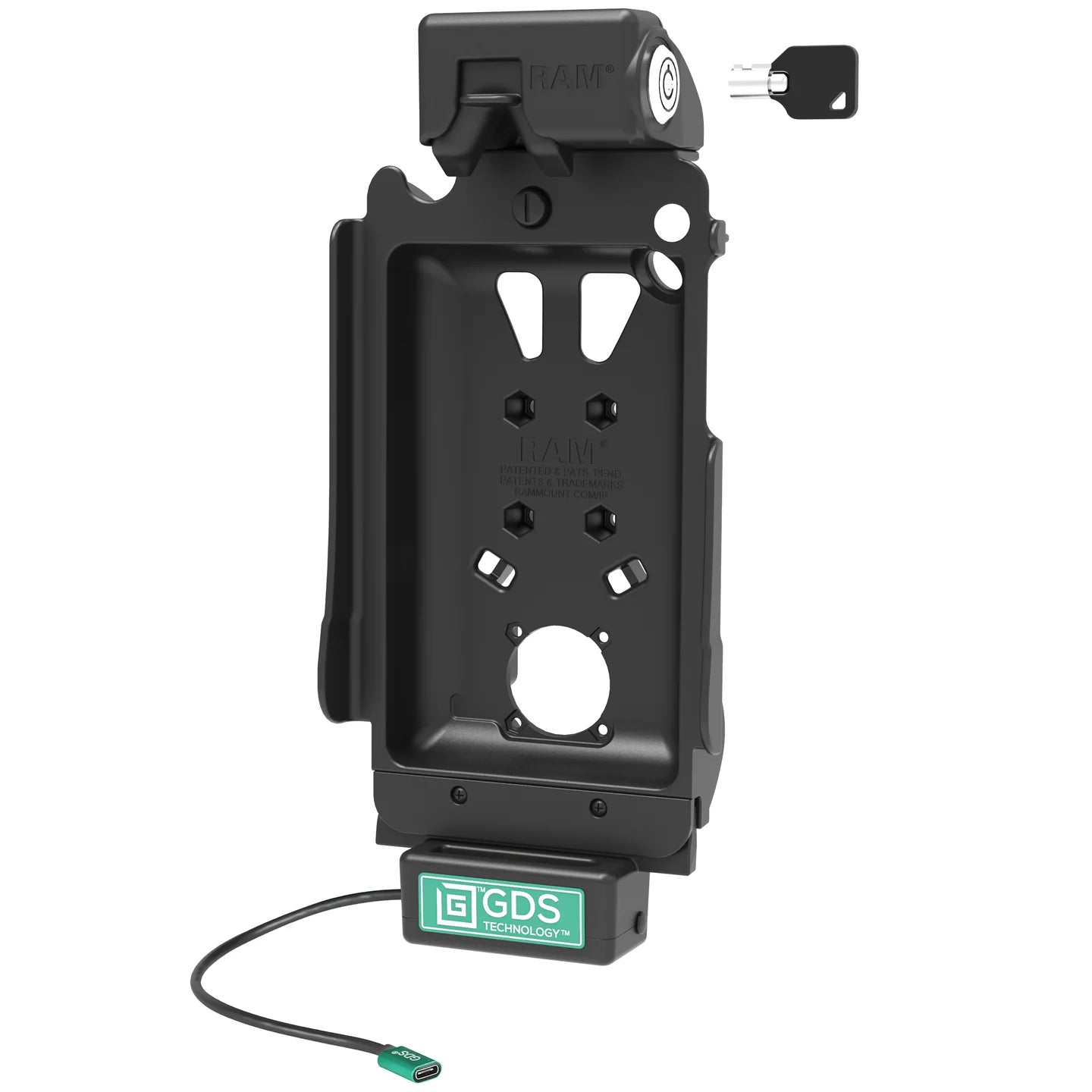 Locking GDS® Tough-Dock™ with USB Type-C for Samsung Tab A 8.4 SM-T307 - RAM-GDS-DOCKL-SAM67CPU
