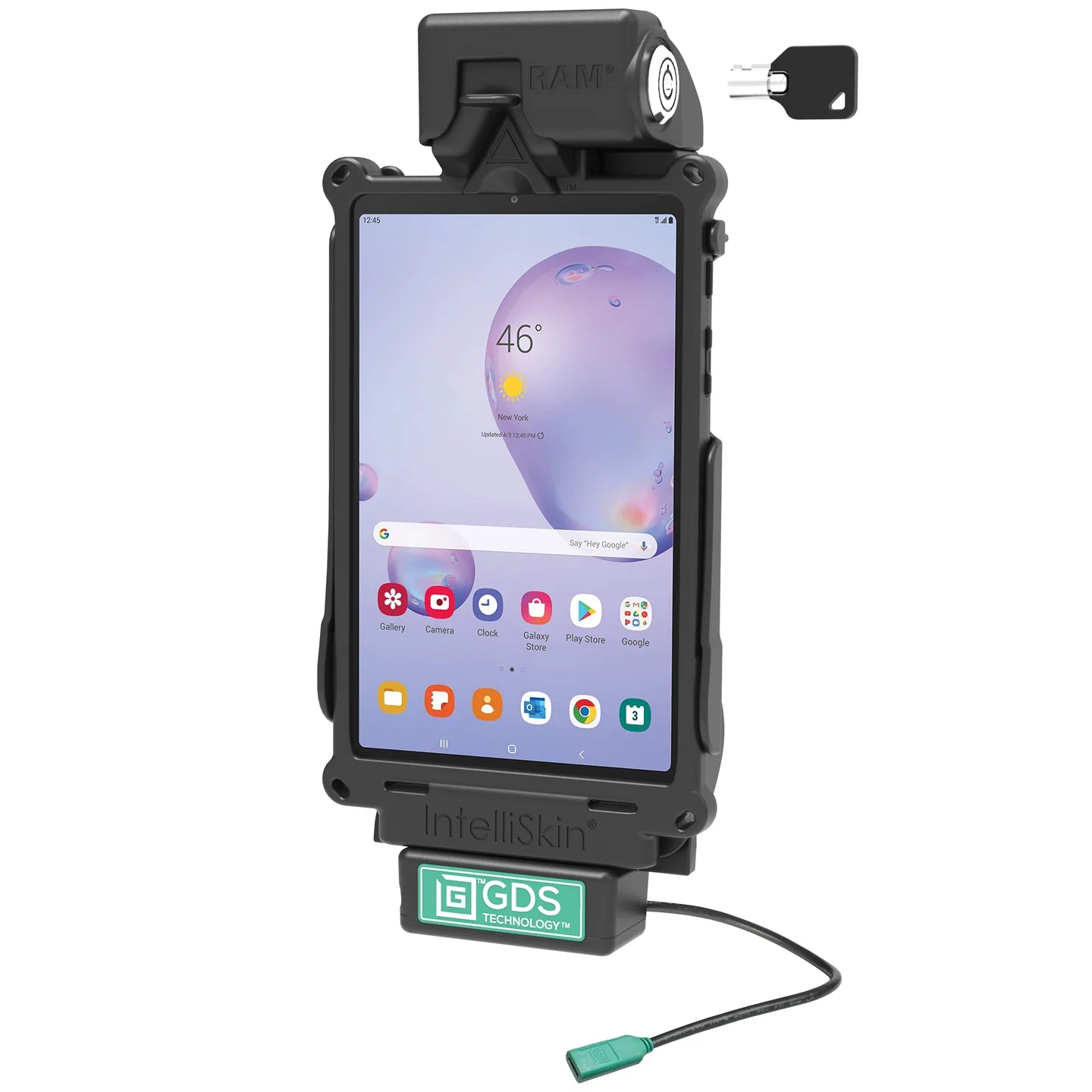 Locking GDS® Tough-Dock™ + Data Sync for Samsung Tab A 8.4 SM-T307 - RAM-GDS-DOCKL-SAM67CU