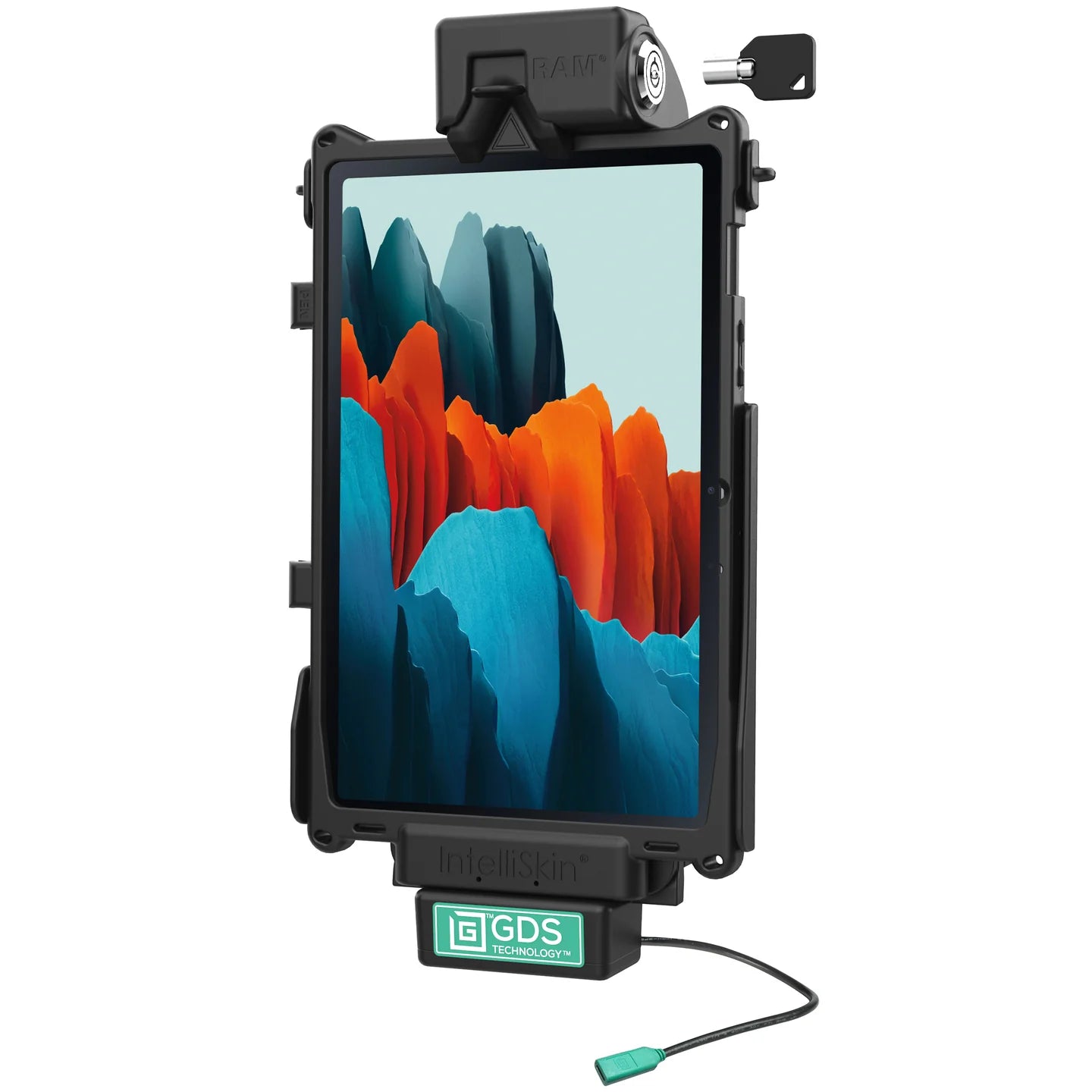 Locking GDS® Tough-Dock™ + Data Sync for Samsung Tab S7 11" SM-T870 - RAM-GDS-DOCKL-SAM76CU