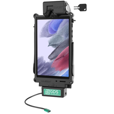 Locking GDS® Tough-Dock™ with USB Type-C for Samsung Tab A7 Lite 8.7" - RAM-GDS-DOCKL-SAM80CPU