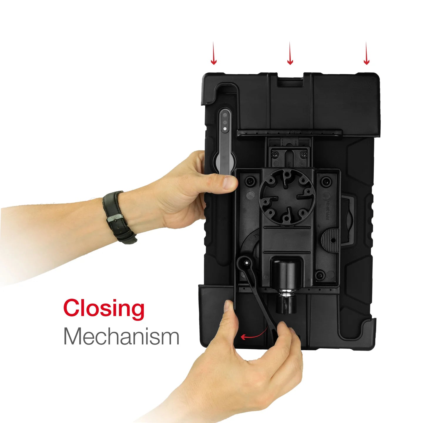 RAM® Tab-Lock™ Holder for Samsung Tab S7+, S7 FE, S8+ & S9+ with Case - RAM-HOL-TABL36U