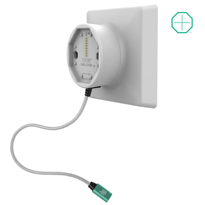 GDS® Uni-Conn™ Powered Dock with USB-C & VESA Adapter - Gray - RAM-GDS-DOCK-D10V-C-GRY