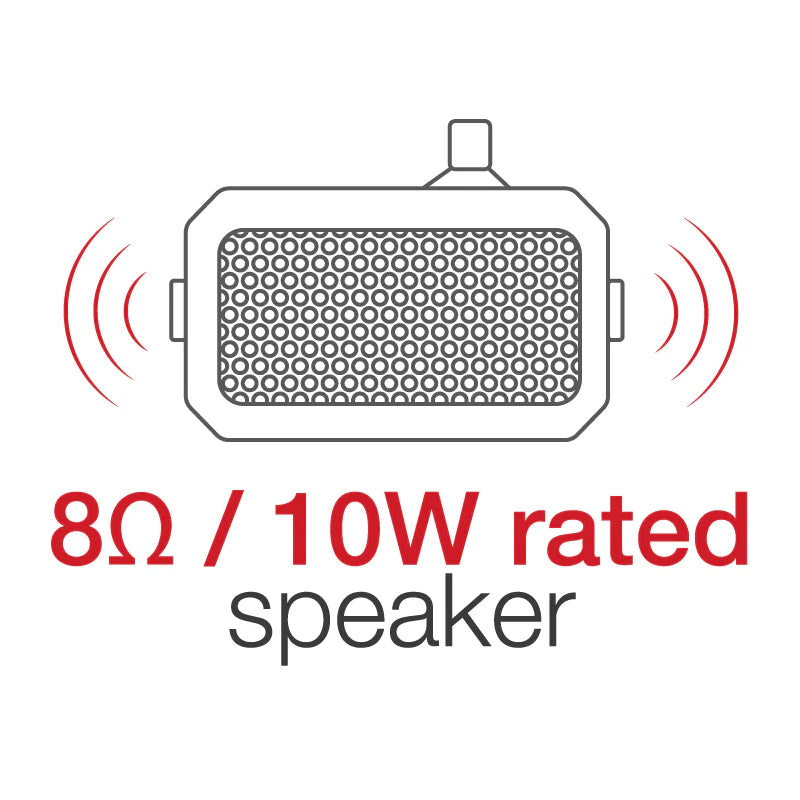 GDS® Audio™ Amplified Speaker with PTT Breakout Feature - RAM-SPEAK-A03