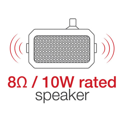 GDS® Audio™ Amplified Speaker with PTT Breakout Feature - RAM-SPEAK-A03