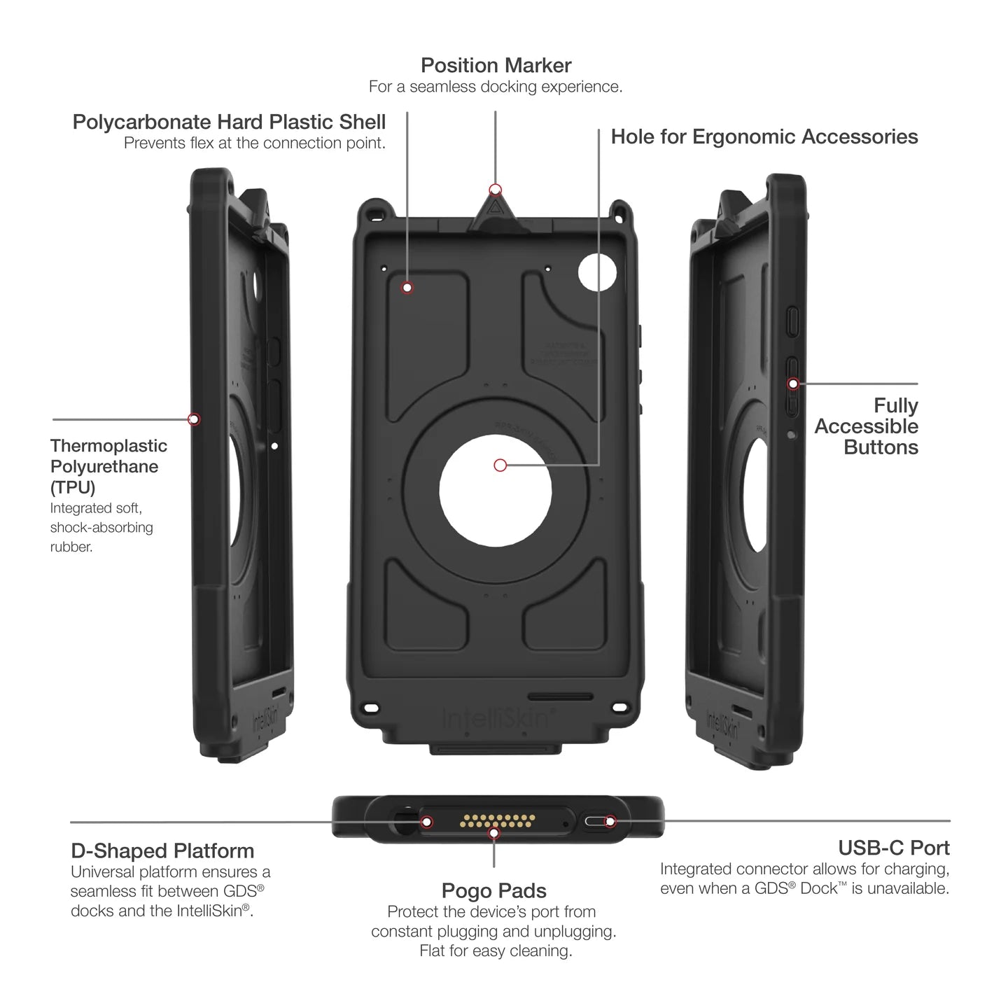 IntelliSkin® Next Gen for Samsung Tab A9 - RAM-GDS-SKIN-SAM95-NG