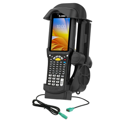 RAM® Powered Dock + Single USB-A for Zebra MC9300 - RAM-HOL-ZE32PDU