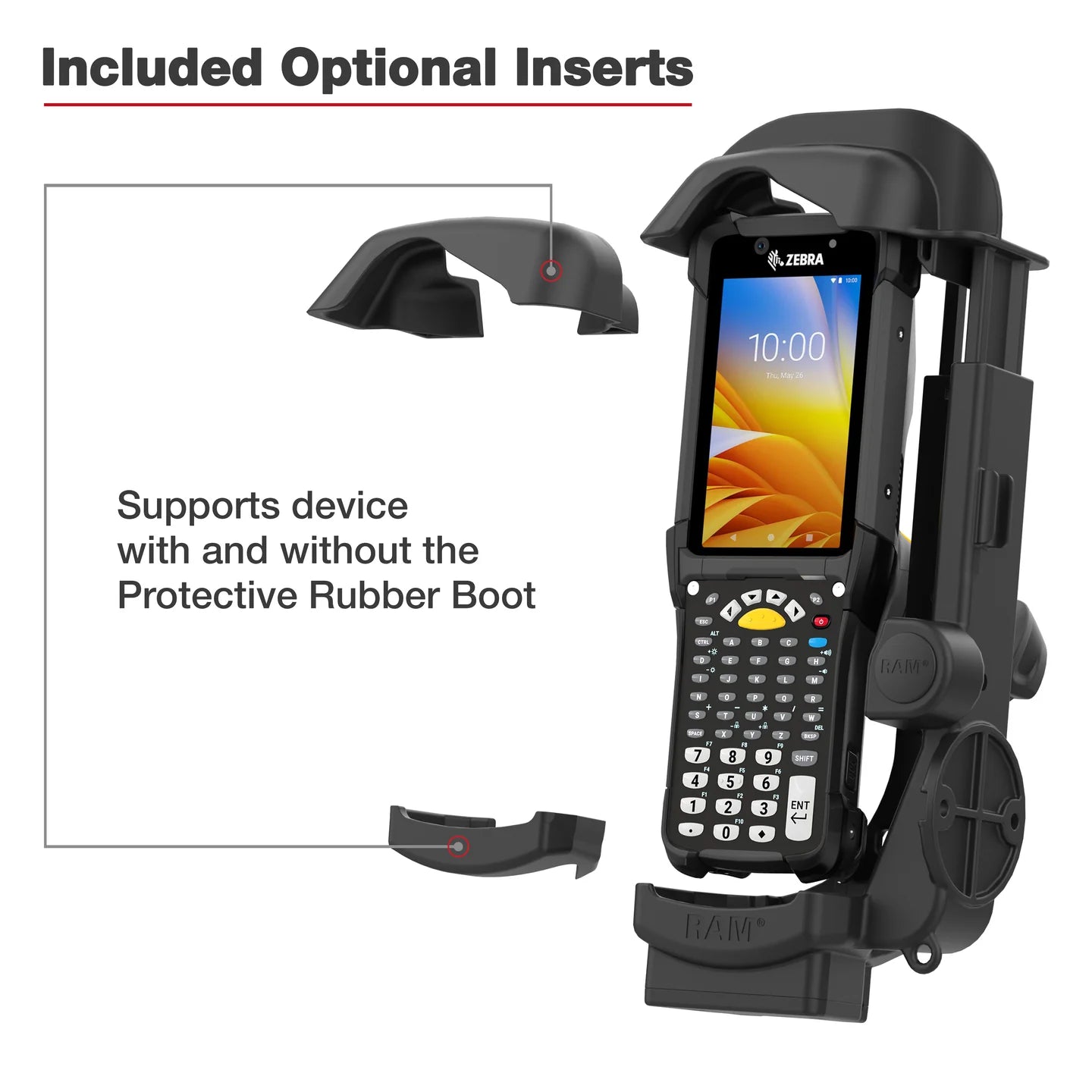 RAM® Spring Loaded Holder for Zebra MC9300 - RAM-HOL-ZE32U