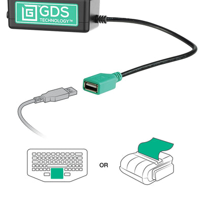 GDS® Tough-Dock™ + Single USB for Samsung Tab A 8.0 (2019) - RAM-GDS-DOCK-SAM55CDU