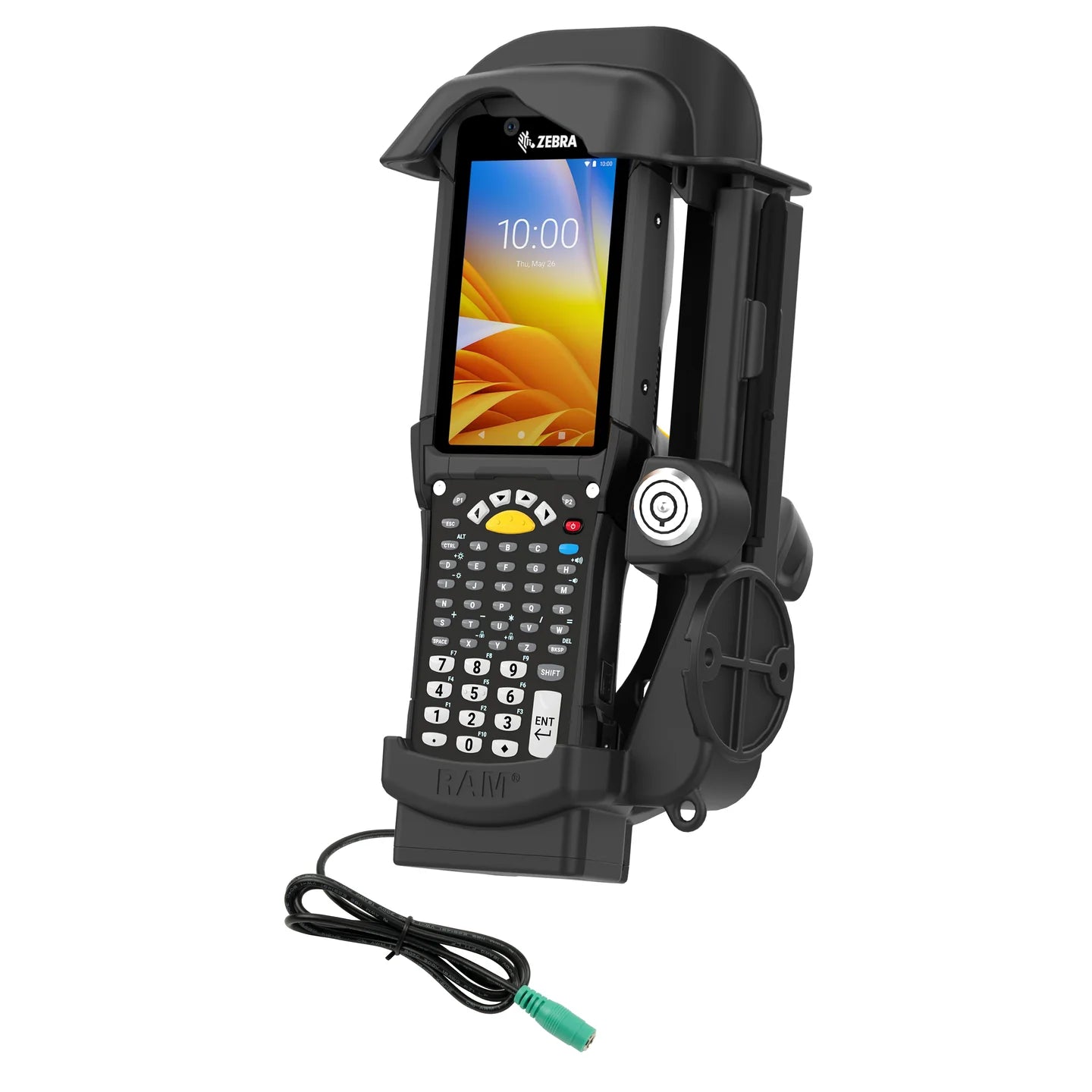 RAM® Locking Powered Dock for Zebra MC9300 - RAM-HOL-ZE32PLU