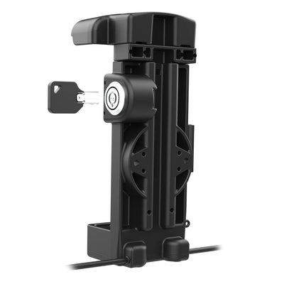 GDS® Locking Powered Dock + USB-A for Zebra TC2x & TC5x - RAM-GDS-DOCKL-V12-ZE2434CPDU