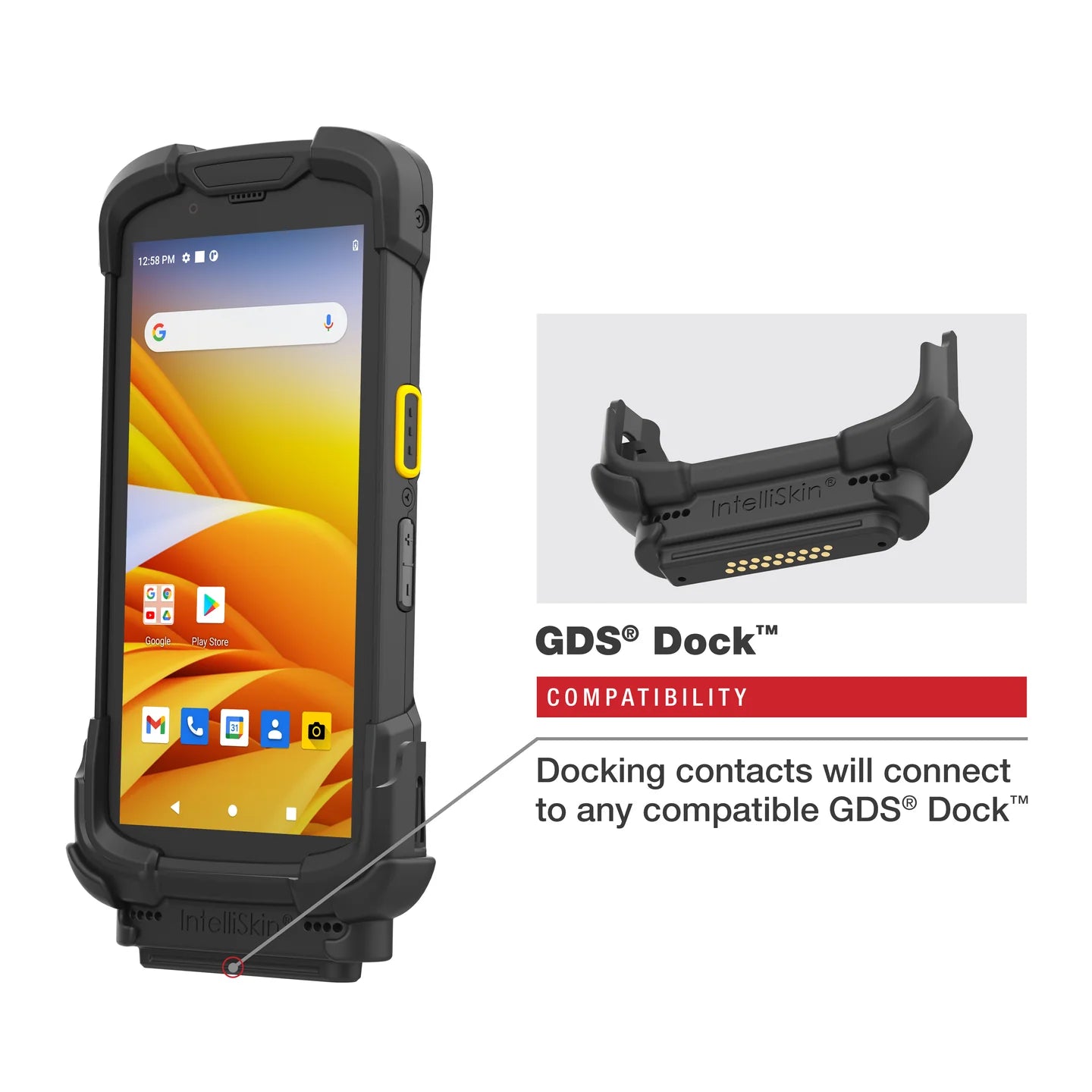 IntelliSkin® Next Gen for Zebra TC73/78 - RAM-GDS-SKIN-ZE35-NG