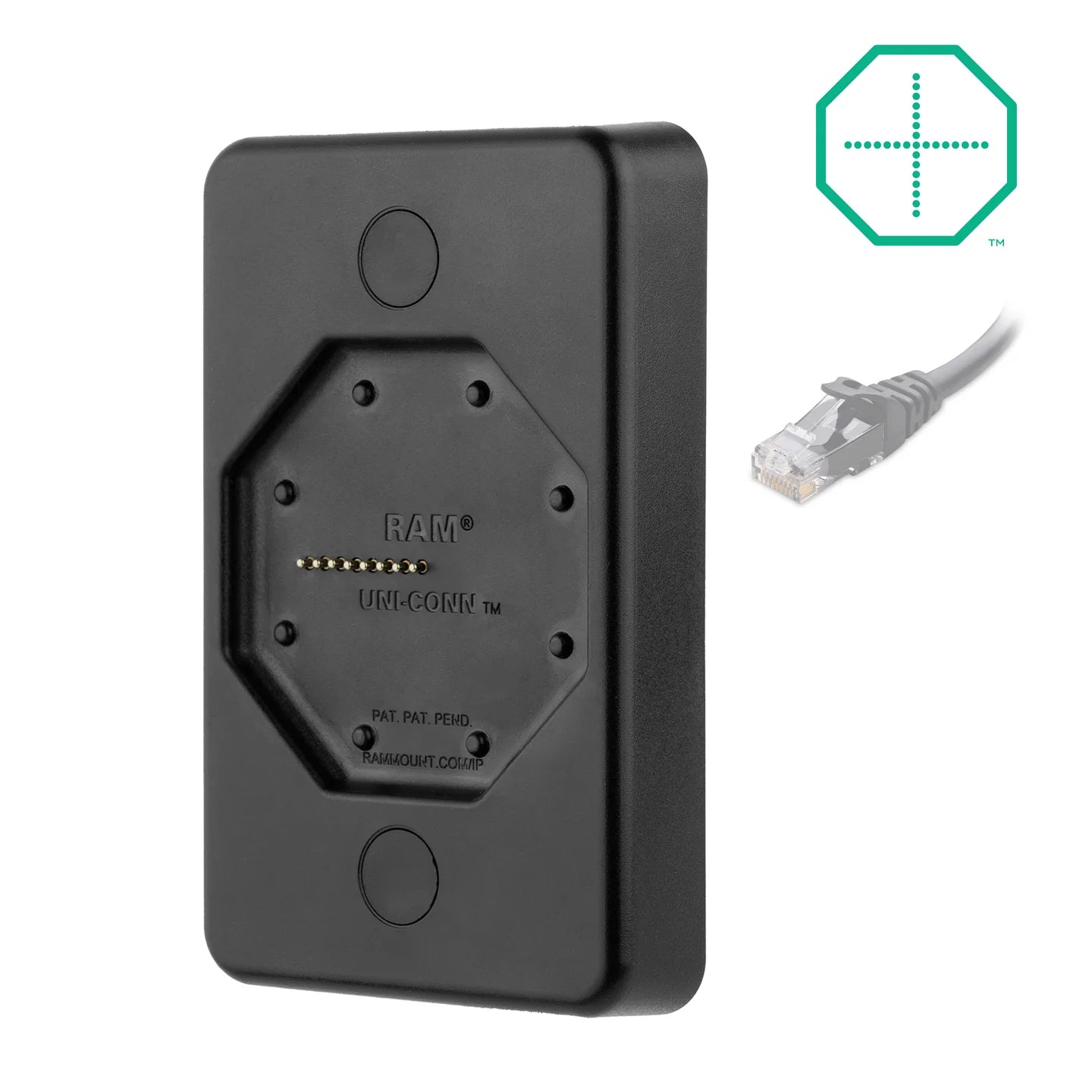 GDS® Uni-Conn™ Powered Wall Dock with PoE - RAM-GDS-DOCK-W4-POEU