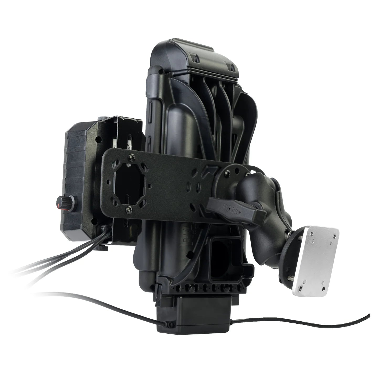 GDS® Tough-Dock™ Universal PTT Vehicle Bundle for Samsung Tab Active3 - RAM-GDS-101B2-SAM62-PTT1U