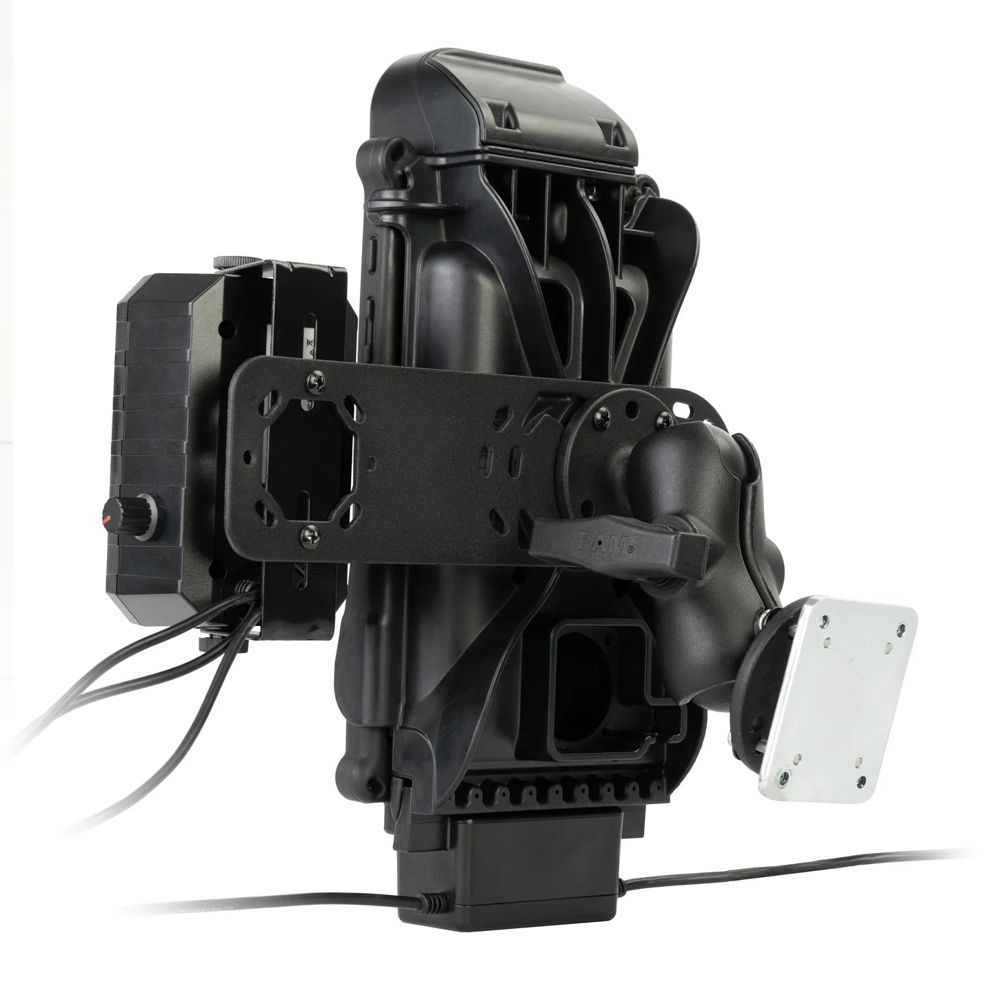 GDS® Tough-Dock™ Universal PTT Vehicle Bundle for Tab A7 Lite 8.7 - RAM-GDS-101B2-SAM80-PTT1U