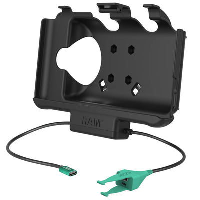 RAM® USB-C Powered Dock + USB-C & USB-A Data for Samsung Tab Active5 & 3 - RAM-HOL-SAM60CP-CAU