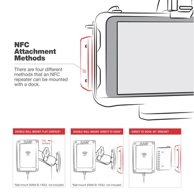RAM® USB-C Powered Dock with NFC Extender for Samsung Tab Active5 & 3 - RAM-HOL-SAM60CP-NFCU