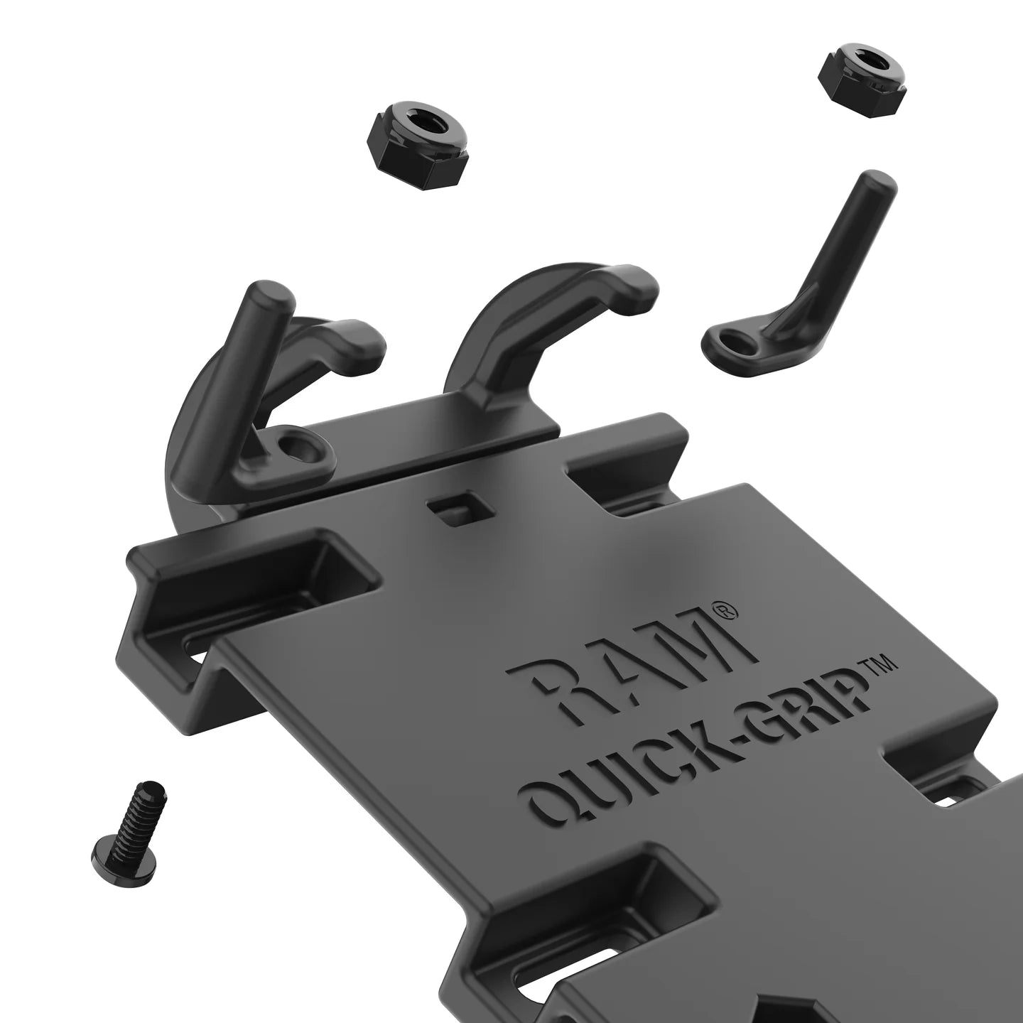 RAM® Quick-Grip™ XL Phone Mount with Vibe-Safe™ & Fork Stem Base - Short - RAM-B-176-A-PD4-462