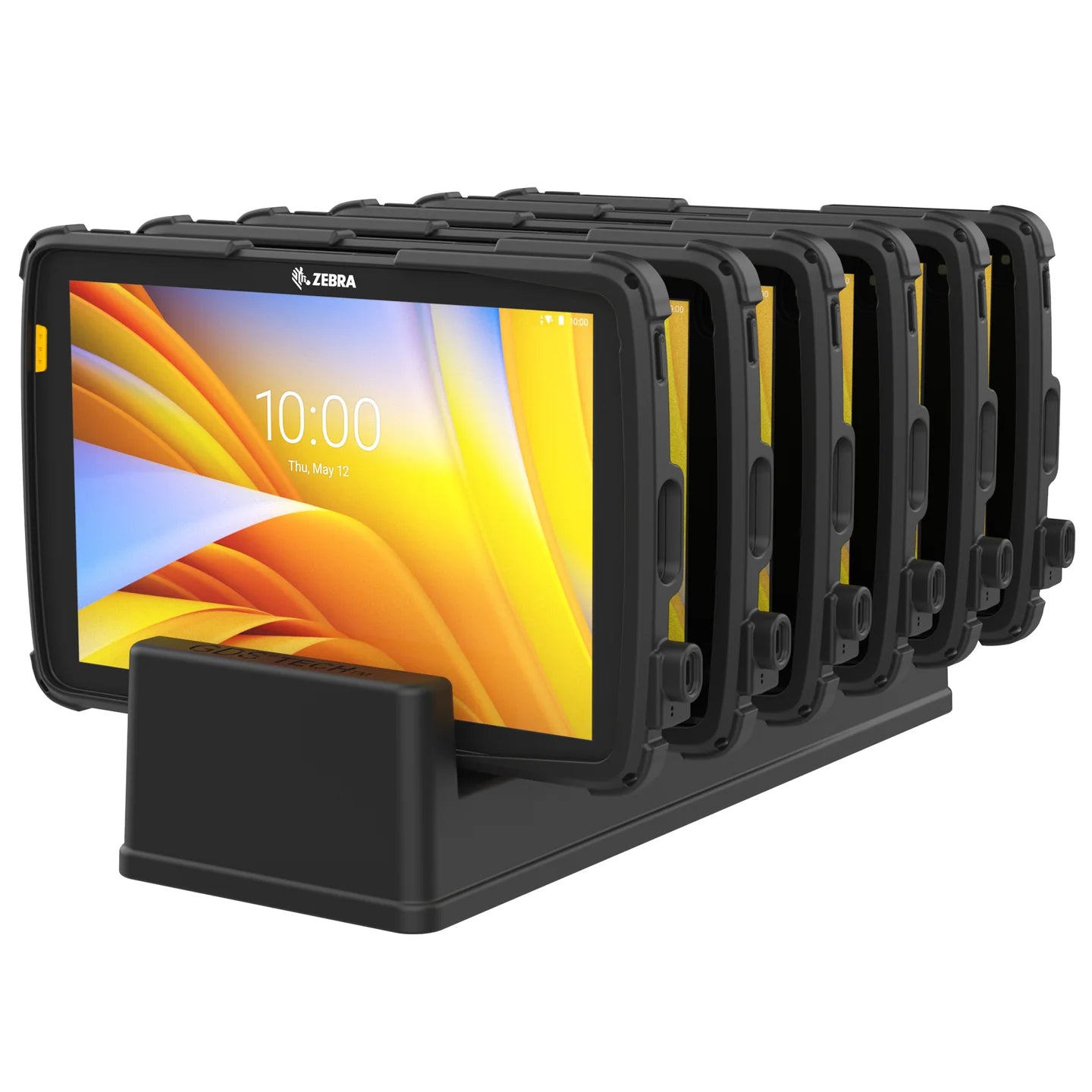 GDS® 6-Port Powered Dock for Zebra Tablets with IntelliSkin® - RAM-GDS-DOCK-6G16P