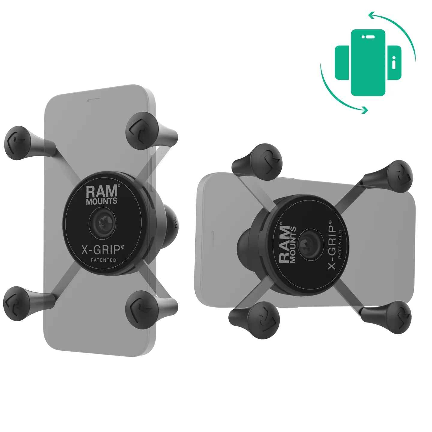RAM® Rotating X-Grip® Phone Holder with Ball - B Size - RAM-HOL-UN7BRU