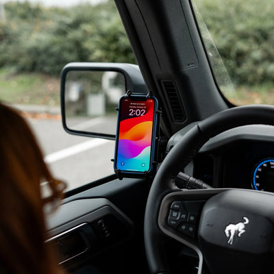 RAM® Quick-Grip™ XL Phone Mount with Grab Handle M6 Bolt Base - RAM-B-186-M6-PD4U