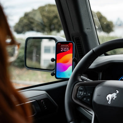 RAM® X-Grip® Phone Mount with Grab Handle M6 Bolt Base - RAM-B-186-M6-UN7U