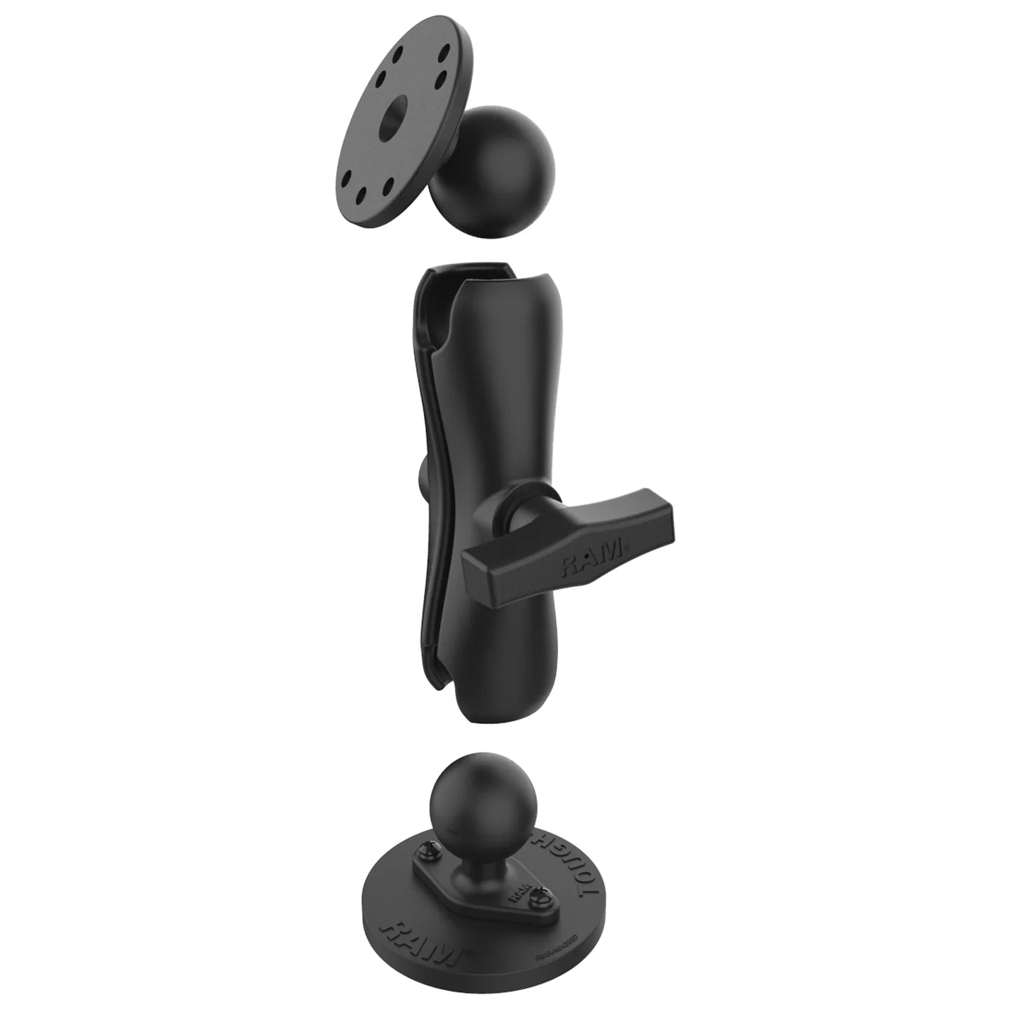 RAM® Tough-Mag™ Heavy Duty Magnetic Mount with Round Plate - Medium - RAM-101-MAG88U