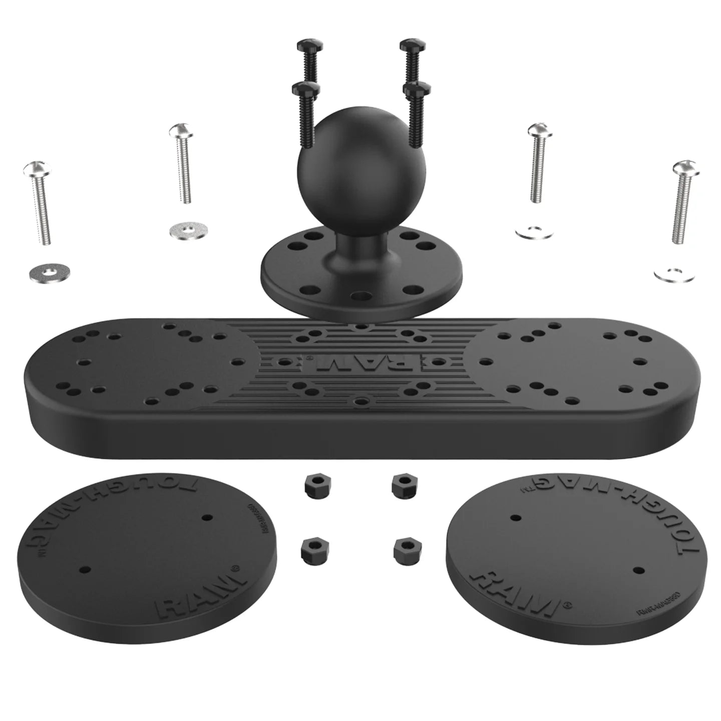 RAM® Tough-Mag™ Double Magnetic Ball Base - RAM-202-333-MAG88U