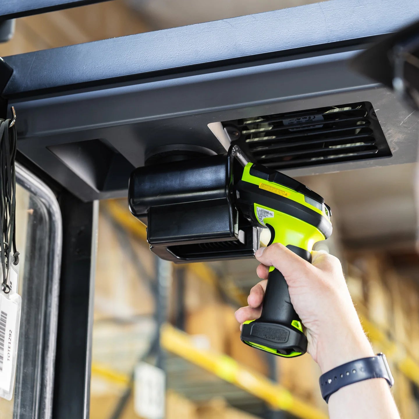 RAM® Power-Grip™ Scanner Holder with Magnetic Tough-Mag™ Adapter - RAP-396-MAG88U