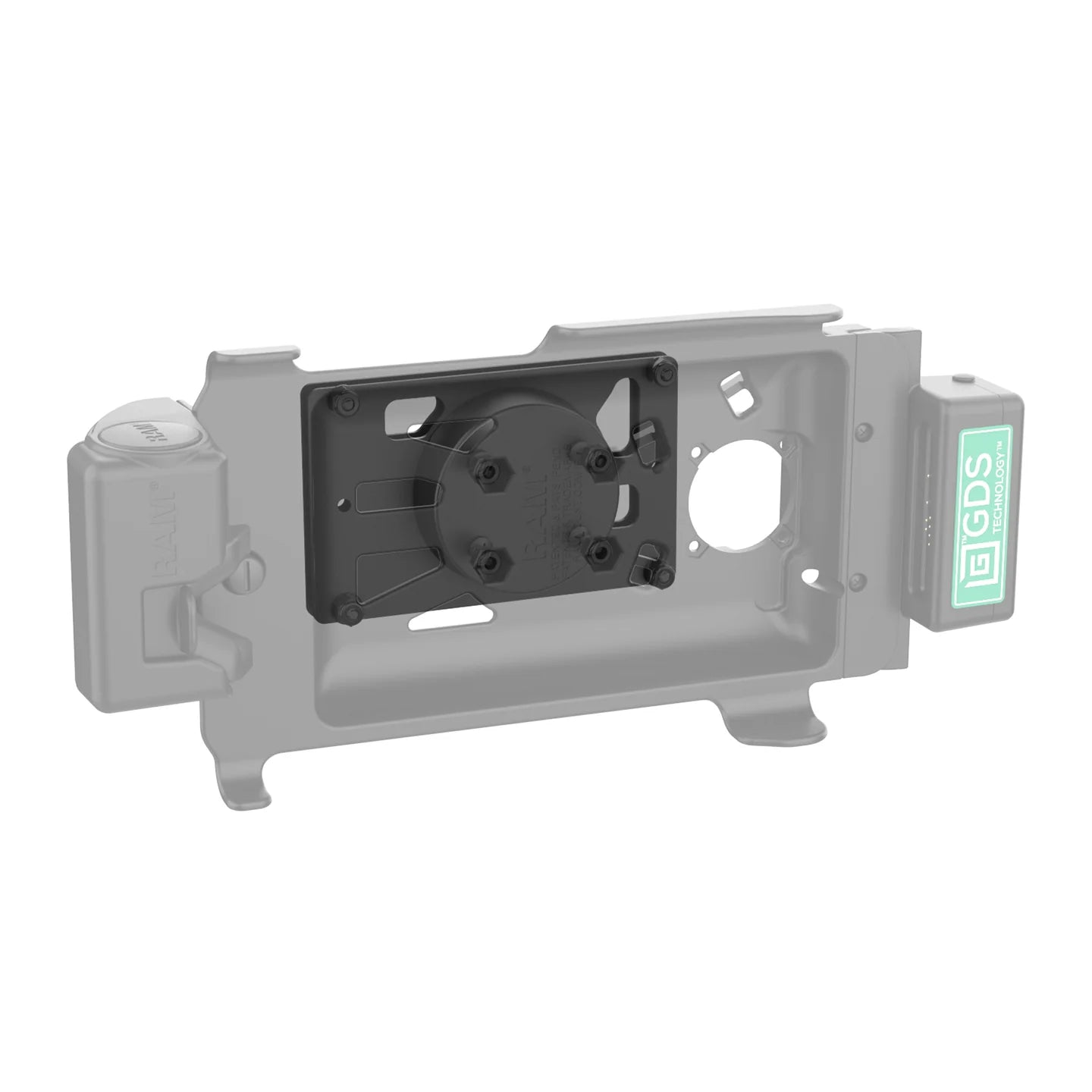 RAM® Low-Profile Cage Guard Mount with Backing Plate - RAP-403BPU