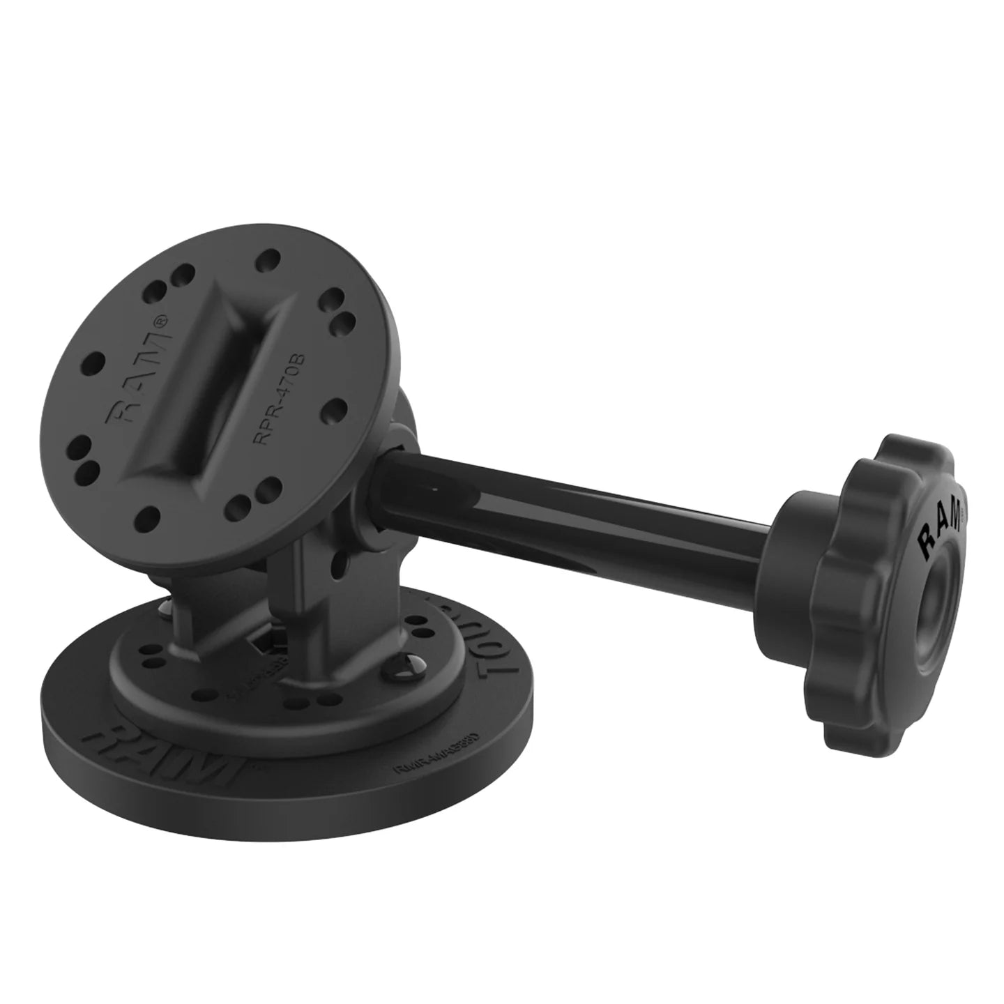 RAM® Single Pivot Magnetic Mount with Knob - RAP-101-PV4-MAG88U