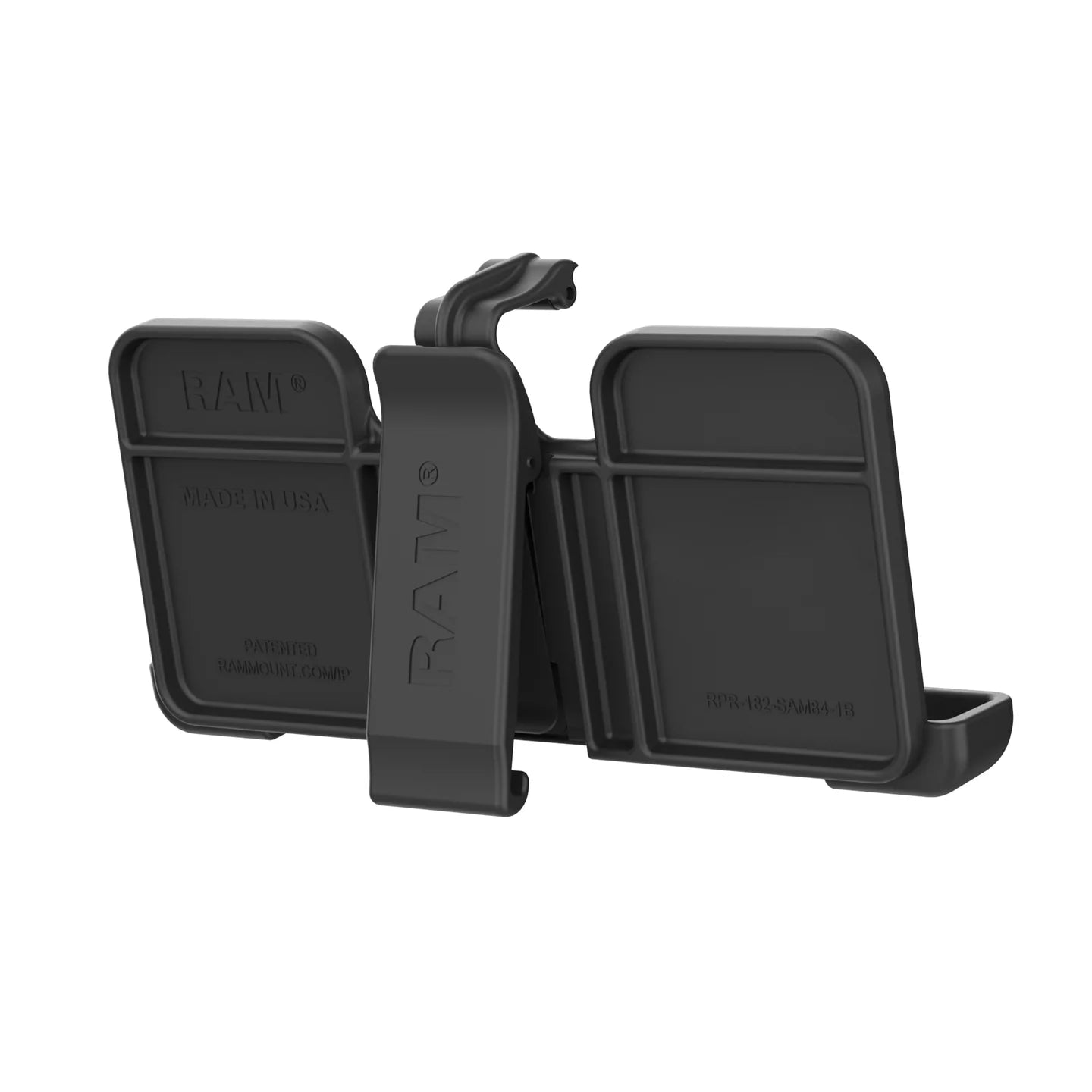 RAM® EZ-Roll'r™ Cradle with Belt Clip Lever for XCover 7 & XCover6 Pro - RAM-BC1L-SAM84U