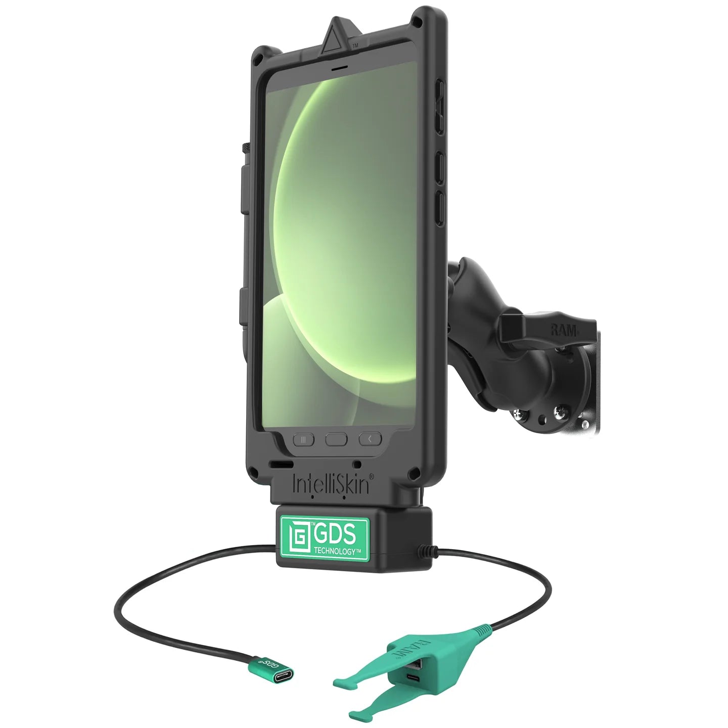 GDS® Uni-Conn™ Vehicle Bundle + USB-C & USB-A for Samsung Tab Active5 - RAM-GDS-U1-SAM90-KIT5