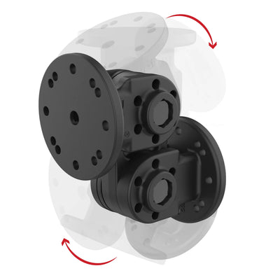 RAM® Dual Straight Pivot Mount - RAP-101-PV4-2S-NKU