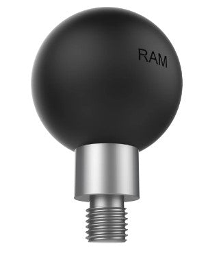 RAM C Size 1.5" Ball Connected to a M10 X 1.25" Pitch Threaded Post - RAM-349U