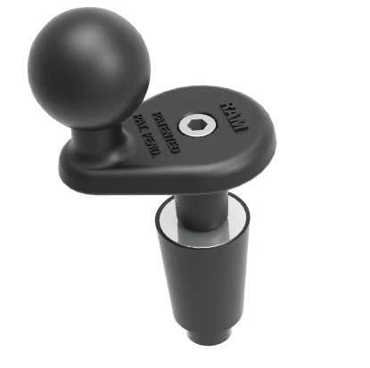 RAM Motorcycle Fork Stem Base with 1" Ball - RAM-B-342U