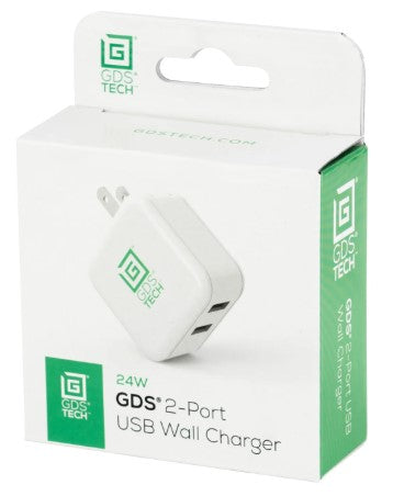 GDS® 2-Port USB Wall Charger - RAM-GDS-CHARGE-USB2W