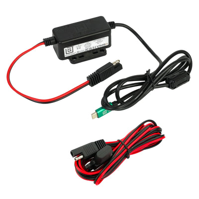 GDS® Modular 10-30V Power Delivery (25W) Male USB-C Hardwire Charger - RAM-GDS-CHARGE-V21CU