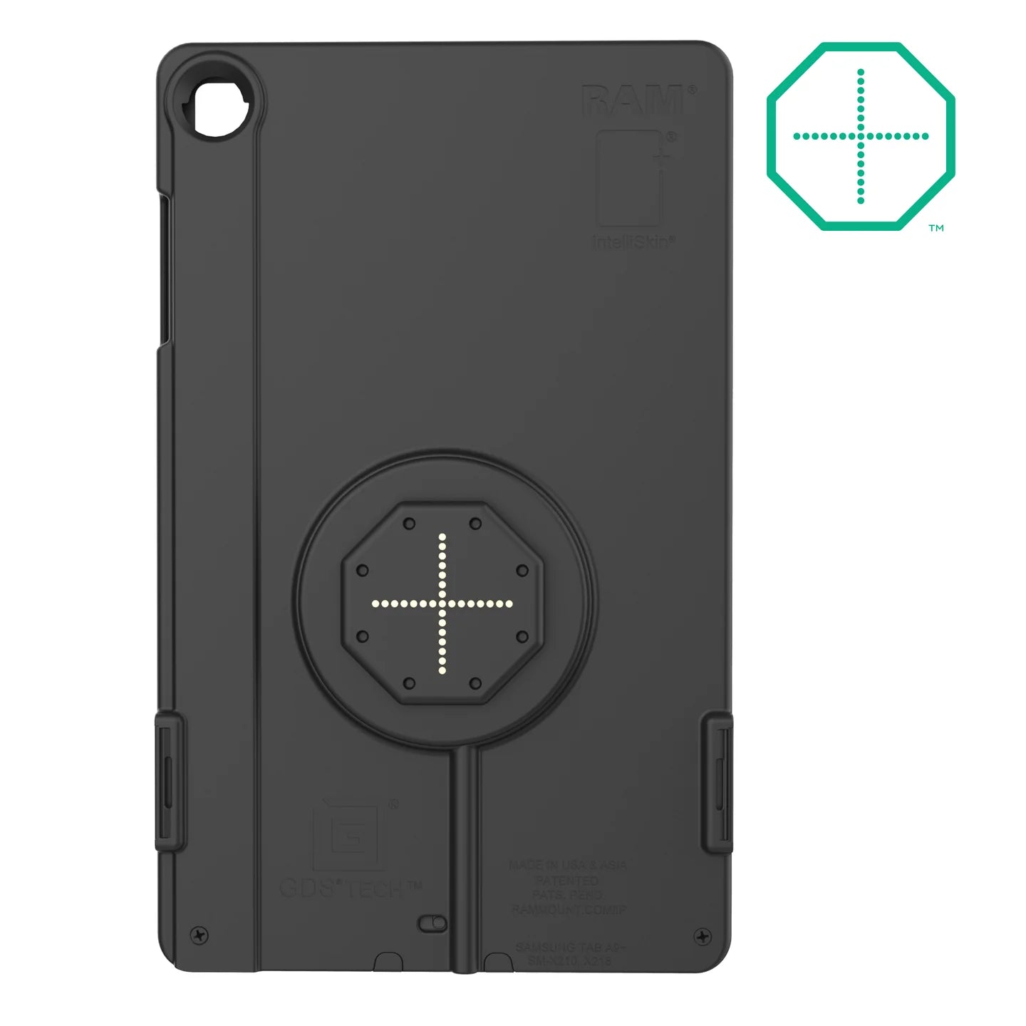 IntelliSkin® Thin-Case™ for Samsung Tab A11+ (Rear Pogo Pads) - RAM-GDS-SKIN-SAM88-TCB-1