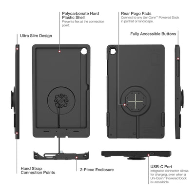 IntelliSkin® Thin-Case™ for Samsung Tab A11+ (Rear Pogo Pads) - RAM-GDS-SKIN-SAM88-TCB-1