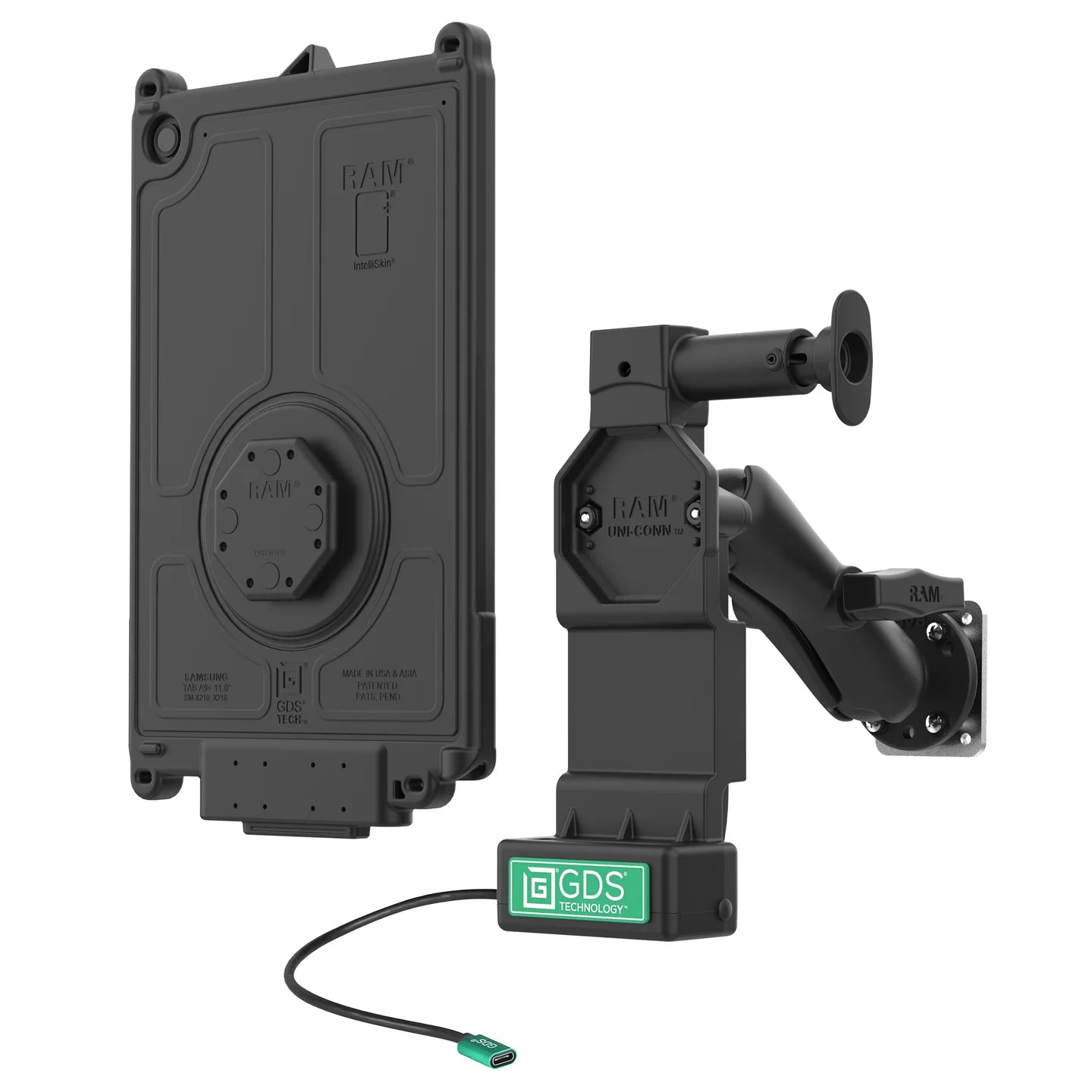 GDS® Uni-Conn™ Vehicle Bundle for Samsung Tab A11+ - RAM-GDS-U4-SAM88-1-KIT1