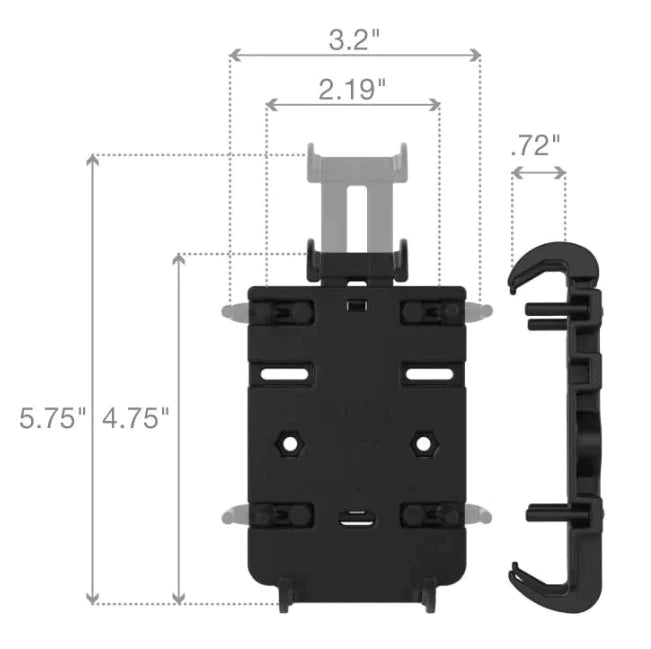 ram mount parts