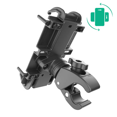 RAM® Quick-Grip™ XL Phone Mount with Rotating Low-Profile Tough-Claw™ - RAM-HOL-PD4-400-1RU