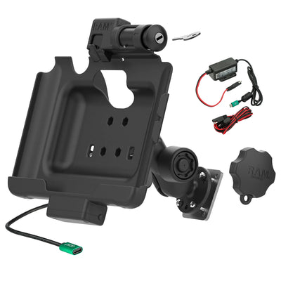 RAM® Locking Powered Dock & Mount for Samsung Tab Active5 Pro & 4 Pro - RAM-HOL-SAM57CPKL-225-V7CU