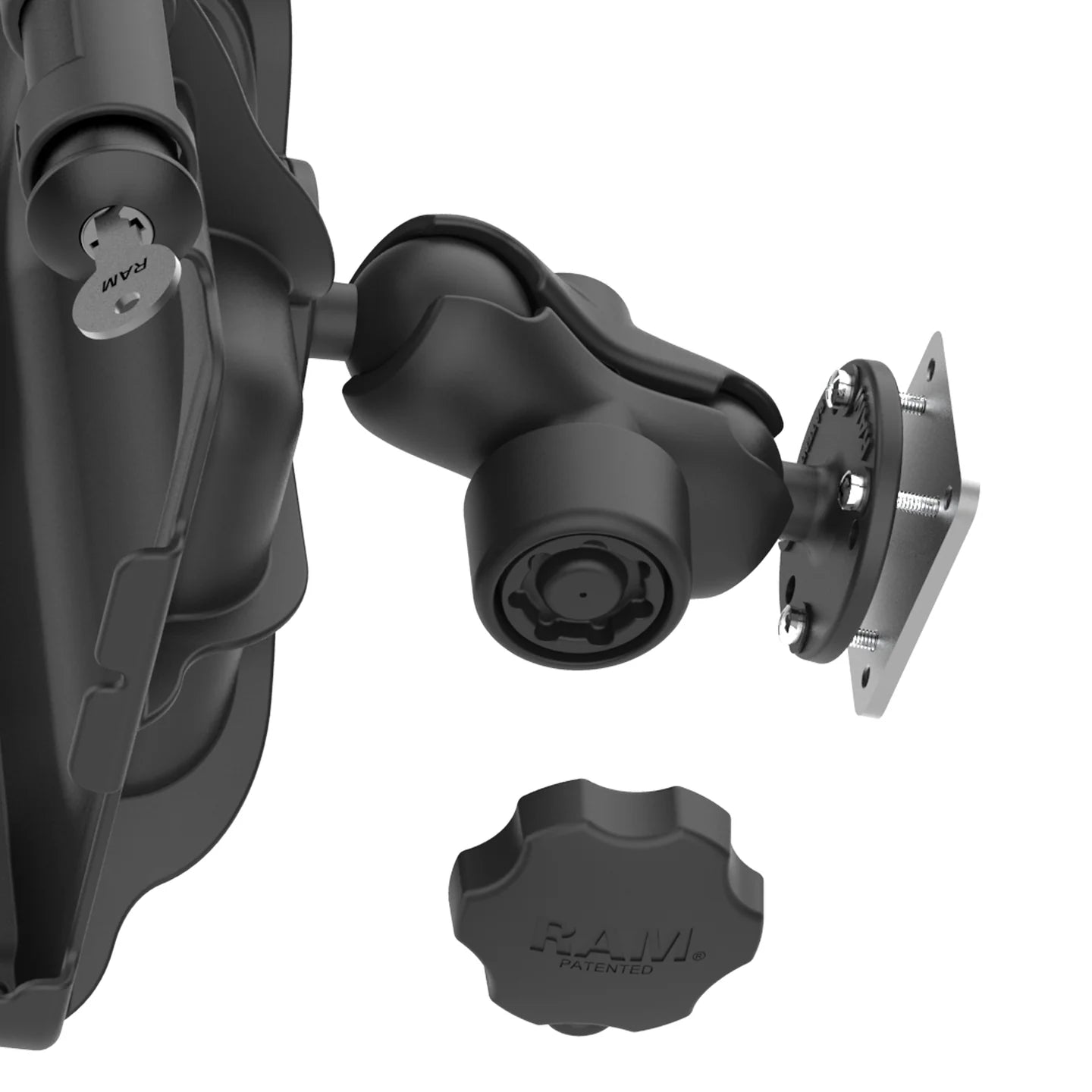 RAM® Locking Powered Dock & Mount for Samsung Tab Active5 Pro & 4 Pro - RAM-HOL-SAM57CPKL-225-V7CU