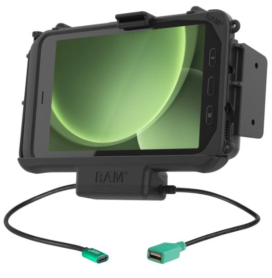 Powered Tablet Holder for Samsung Active 5
